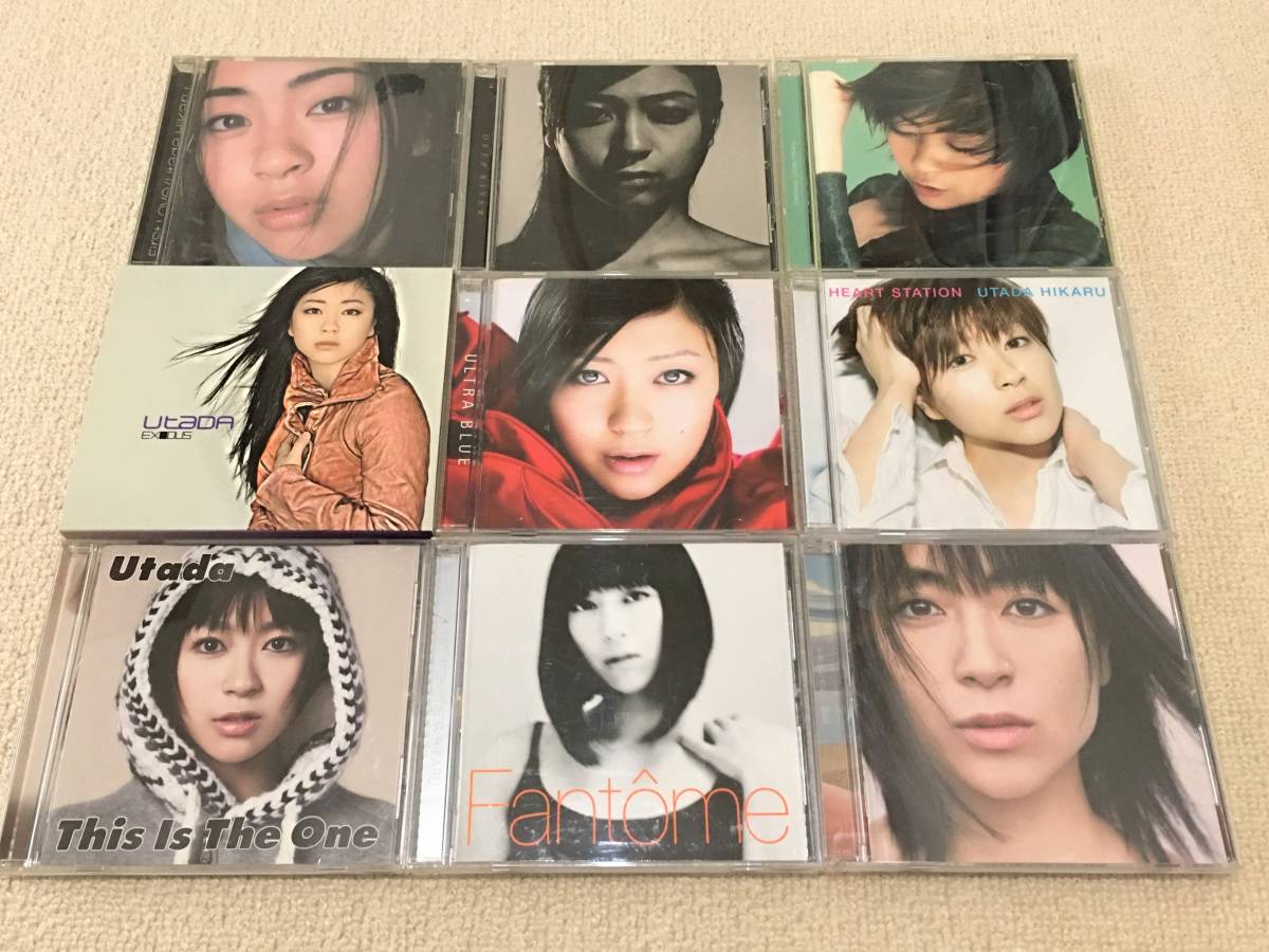 ■送料無料■ 宇多田ヒカル & Utada CD オリジナルアルバム 9枚 + ベストアルバム 全2枚 セット_画像1