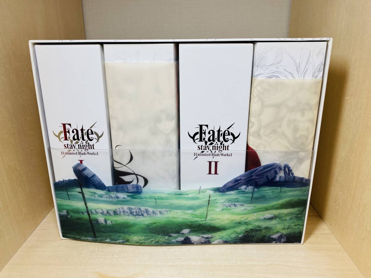 ■送料無料■ Fate/stay night [Unlimited Blade Works] Blu-ray Box 完全生産限定版全2巻セット  (ufotable特典 収納BOX、ブックレット付)