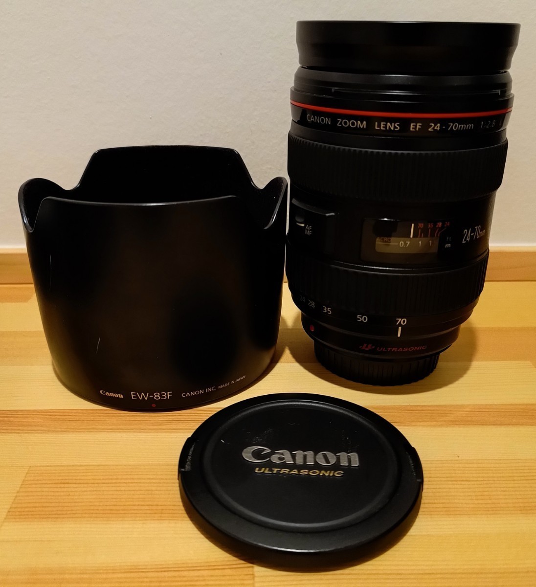 1000円スタート! Canon キヤノン EF 24-70mm F2.8 L USM F2.8ズーム