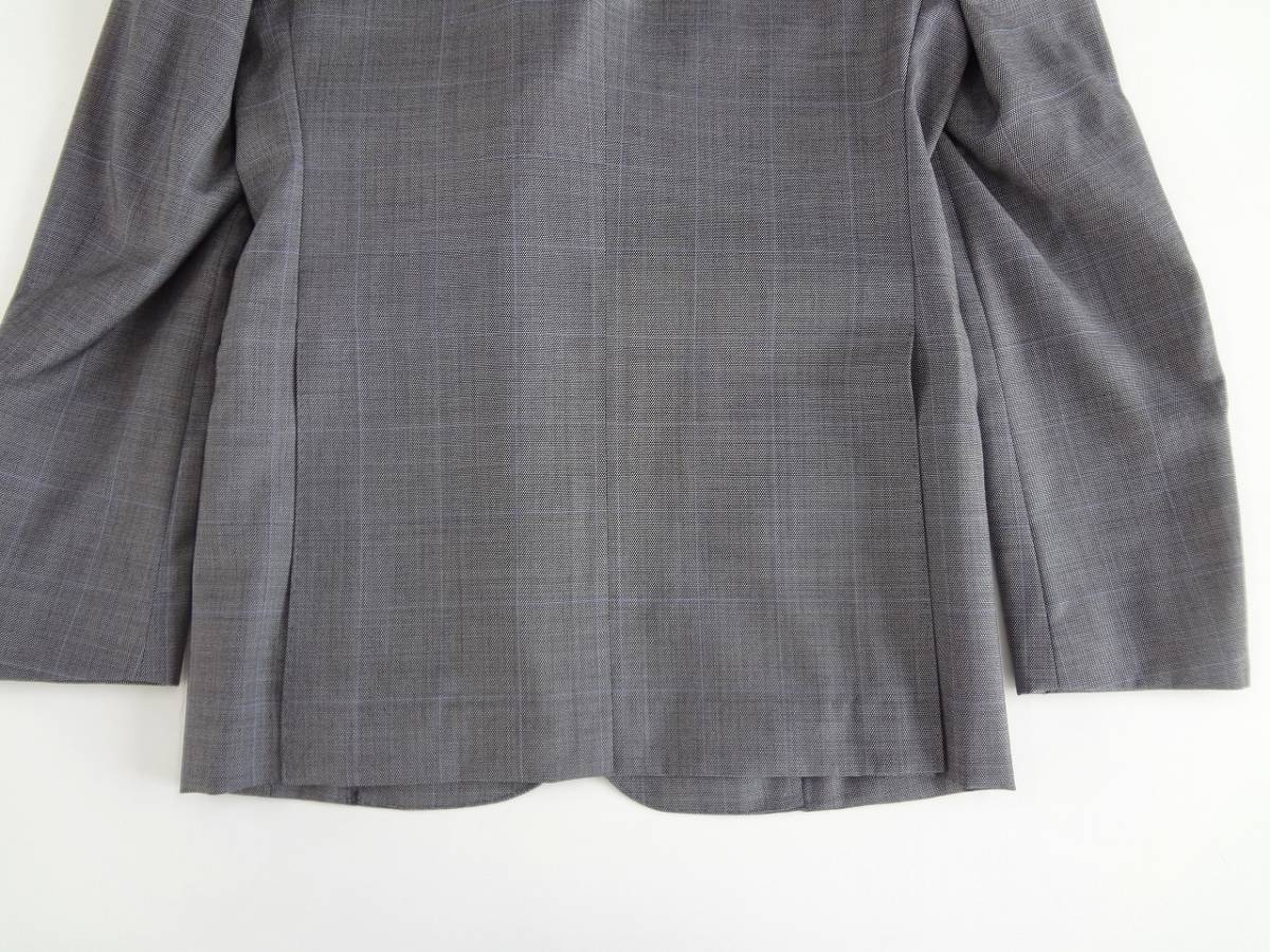 DRAGO ドラゴ　生地 ウール100％　suit スーツ　3シーズン　サイズ36　grey/チェック オンリー only 未使用品です_画像8