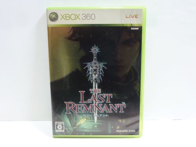 ■ XBOX360ソフト ラストレムナント 取扱説明書あり/スクエアエニックス/THE LAST REMNANT/送料180円 ■_画像1