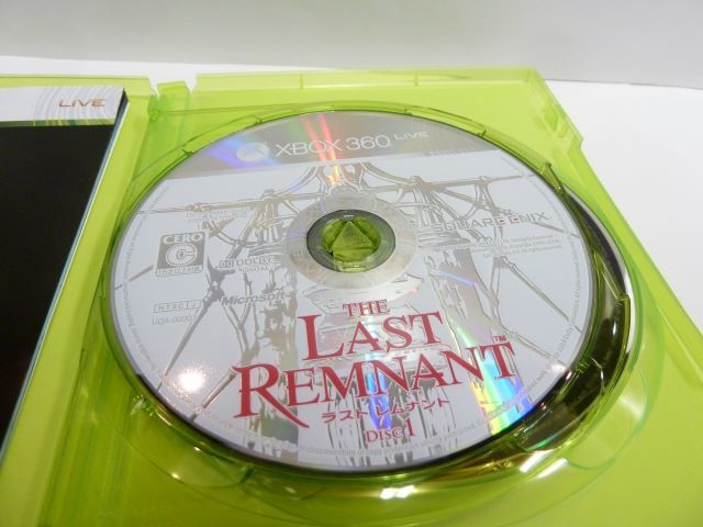 ■ XBOX360ソフト ラストレムナント 取扱説明書あり/スクエアエニックス/THE LAST REMNANT/送料180円 ■_画像7