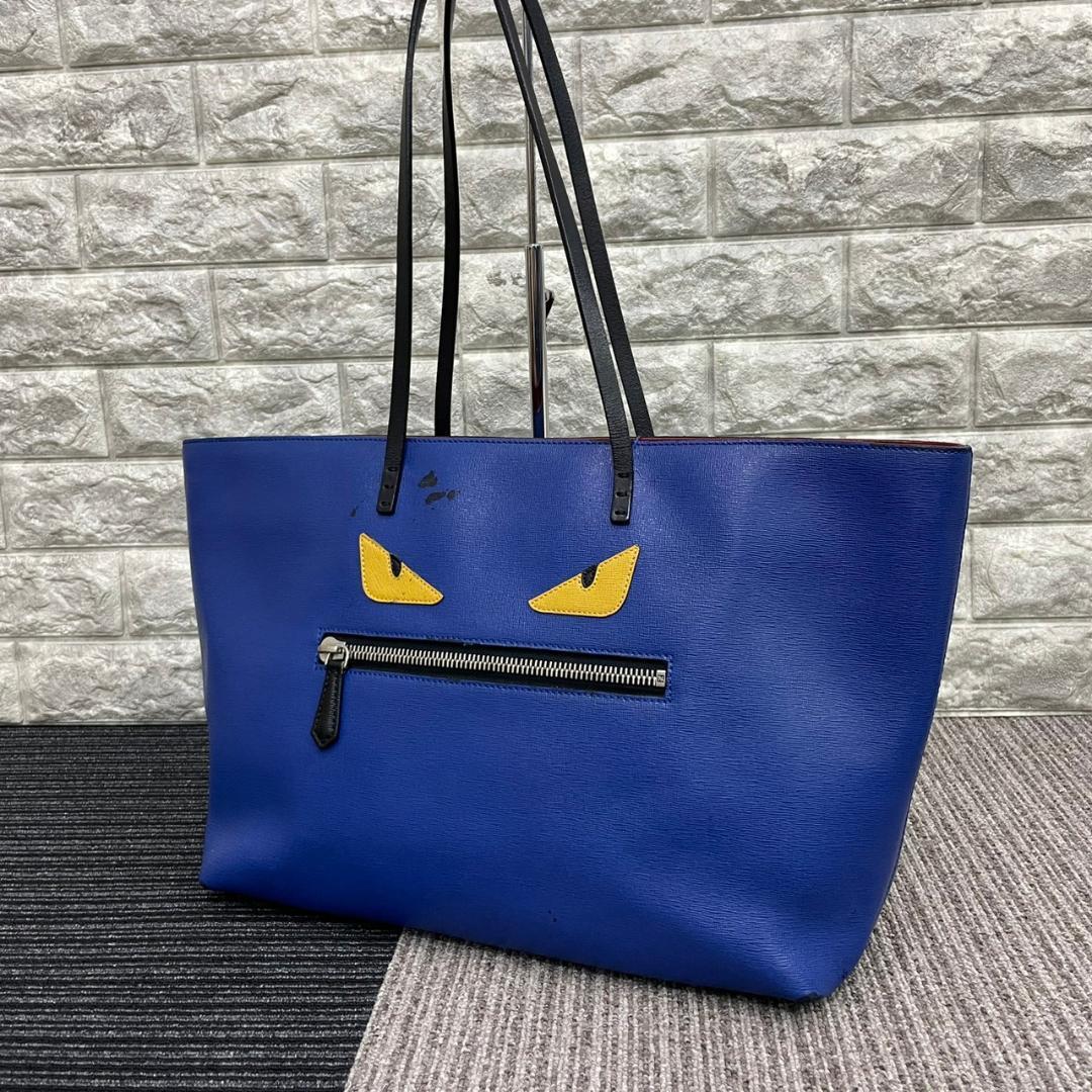 FENDI トートバッグ ブルー