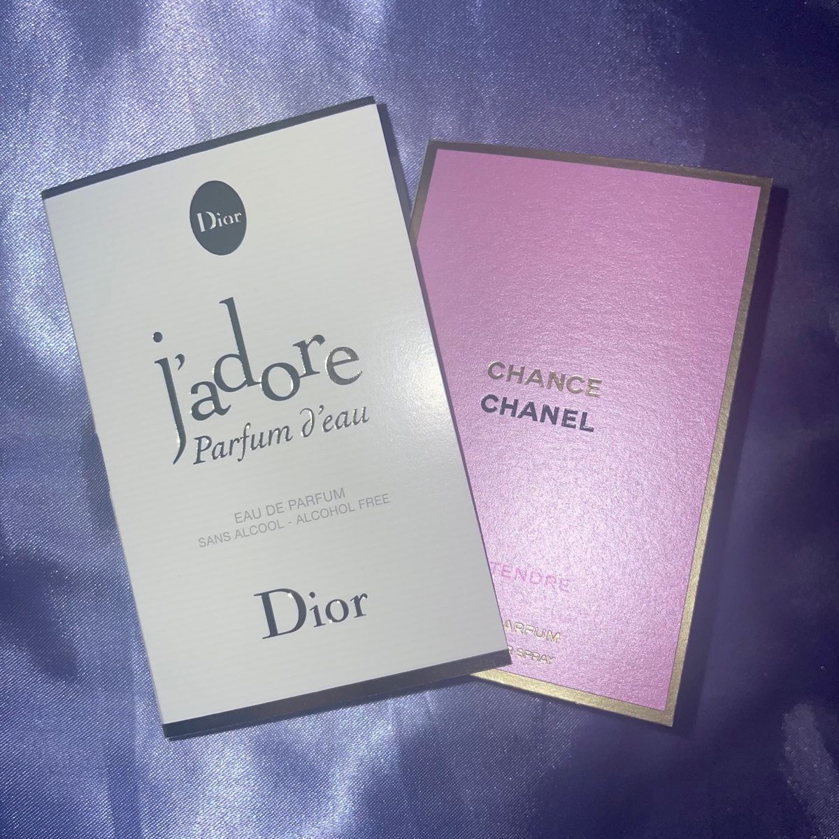 香水　試供品　Dior CHANEL