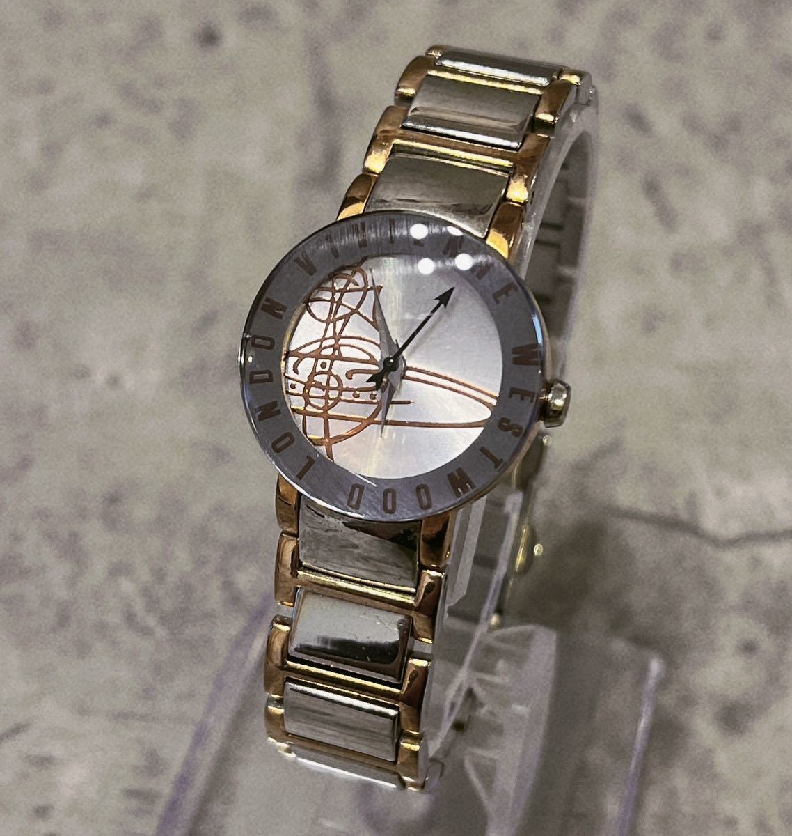 美品 Vivienne Westwood ヴィヴィアン・ウエストウッド Sudbury VV089RSSL 腕時計 レディース