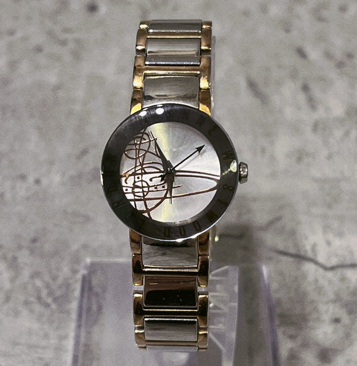 美品 Vivienne Westwood ヴィヴィアン・ウエストウッド Sudbury VV089RSSL 腕時計 レディース_画像2