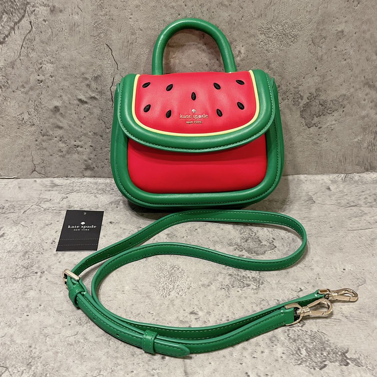 新品未使用 kate spade ケイトスペード スイカ ショルダー バッグ ハンドバッグ 2way