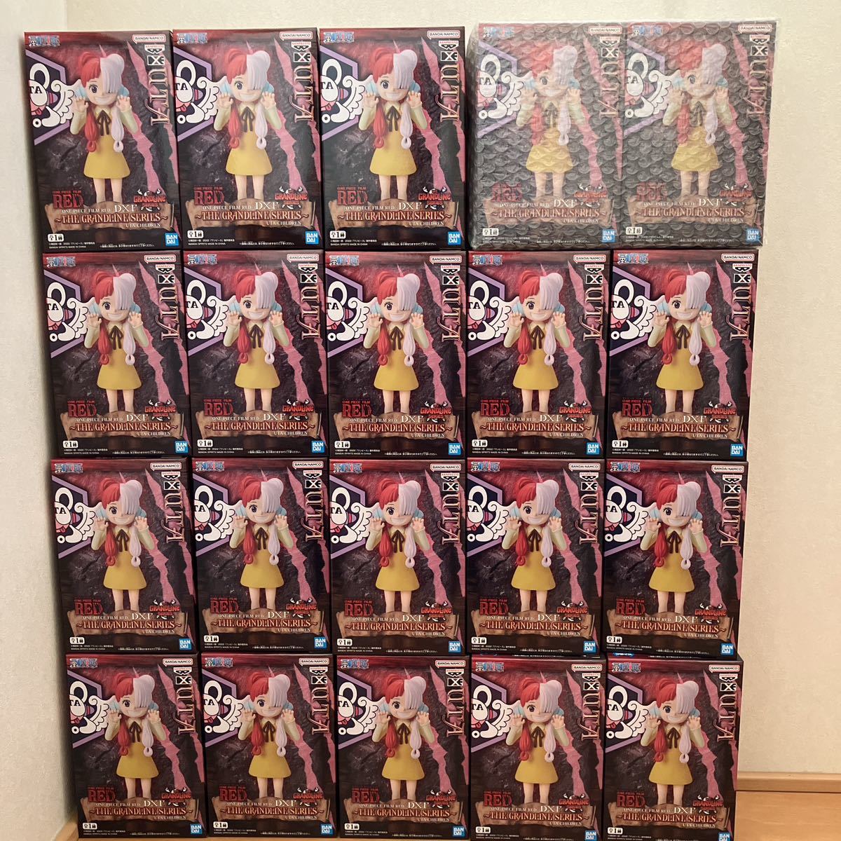 U77【20体まとめ売り☆未開封新品】『ONE PIECE FILM RED』 DXF〜THE
