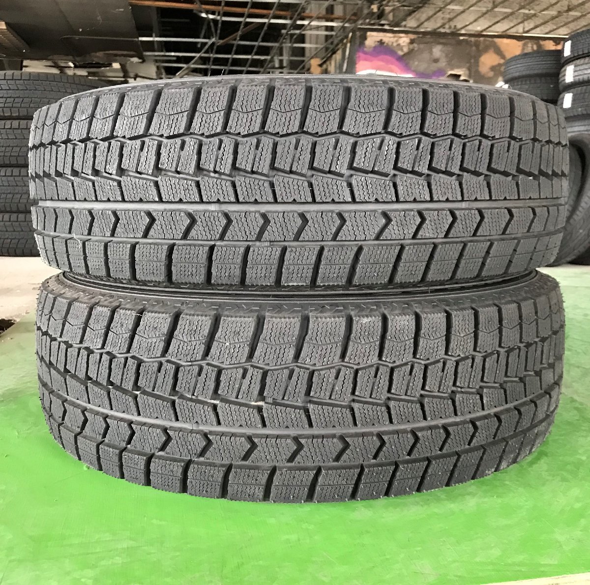 管理番号：B7-19-5●【送料無料！1個＝2本】195/65R16 DUNLOP WINTERMAXX WM02 2021年製 セール/冬タイヤ/店頭取付可能_画像1