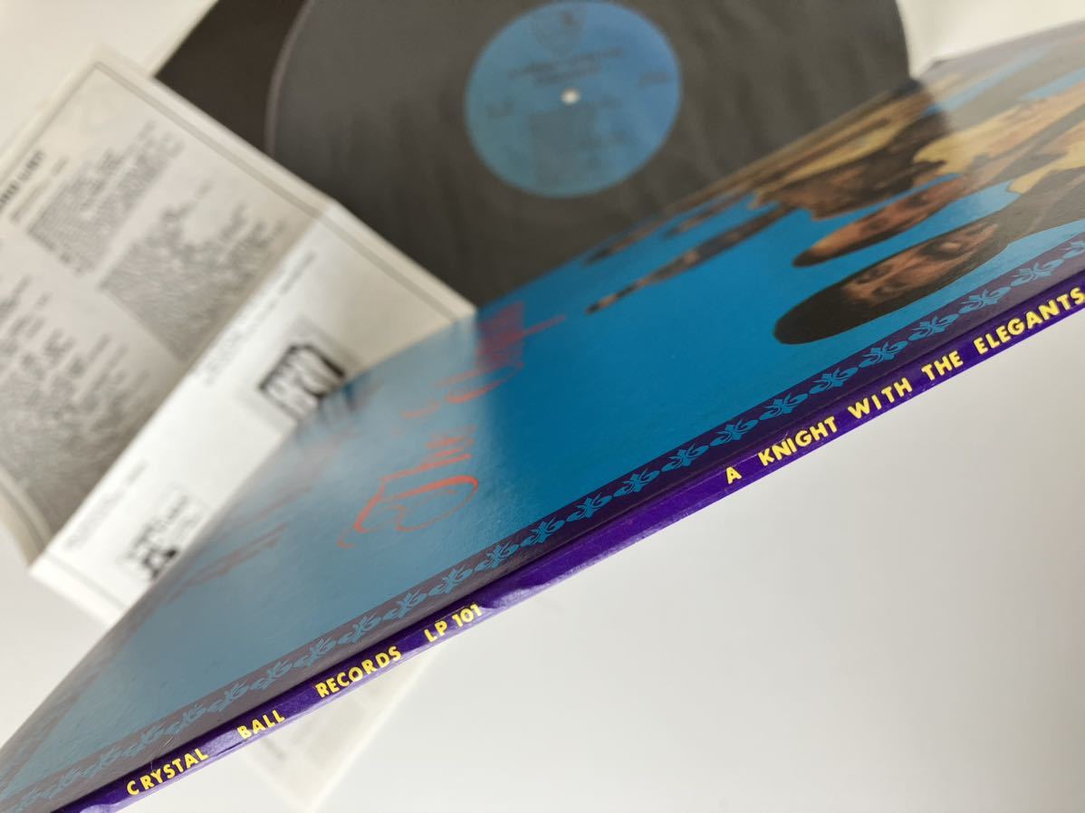 The Elegants/ A Knight With The Elegants LP CRYSTAL BALL RECORDS US LP101 81年初LP,エレガンツ,US DOO WOP VOCAL,ネオロカ,ROCKABILLY_画像5