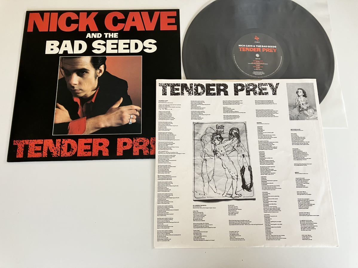 【UKオリジナル】Nick Cave & The Bad Seeds / Tender Prey LP MUTE RECORDS ENGLAND STUMM52 88年リリース,ニック・ケイヴ,Mick Harvey,の画像3
