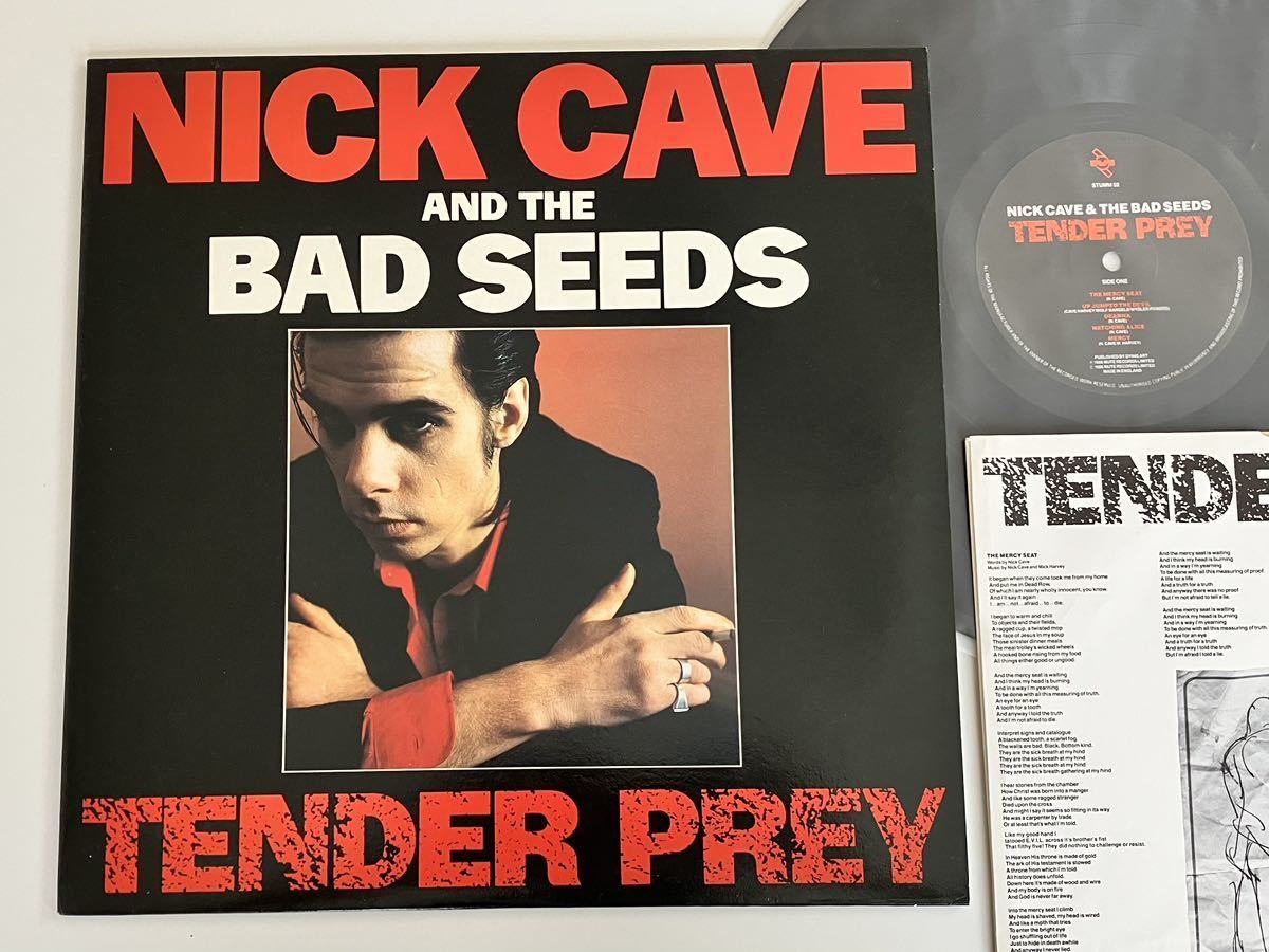 【UKオリジナル】Nick Cave & The Bad Seeds / Tender Prey LP MUTE RECORDS ENGLAND STUMM52 88年リリース,ニック・ケイヴ,Mick Harvey,の画像1