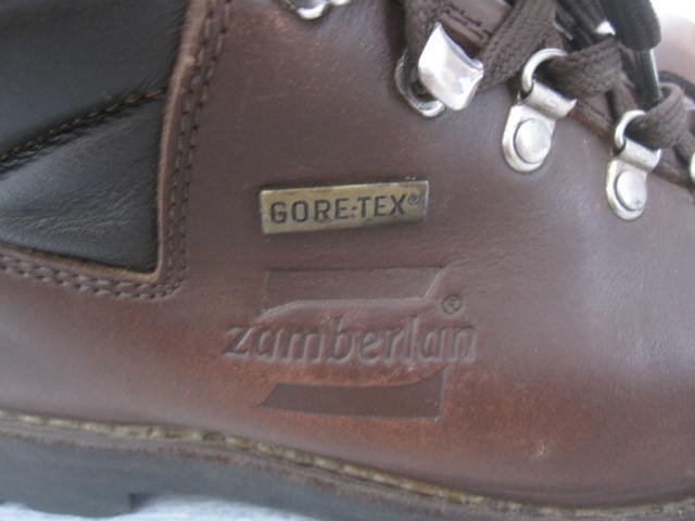 Zamberlanザンバラン GORE-TEX レザートレッキングブーツ フジヤマGT(25cmくらい)イタリア製 登山靴ゴアテックスマウンテンブーツビブラム_画像4