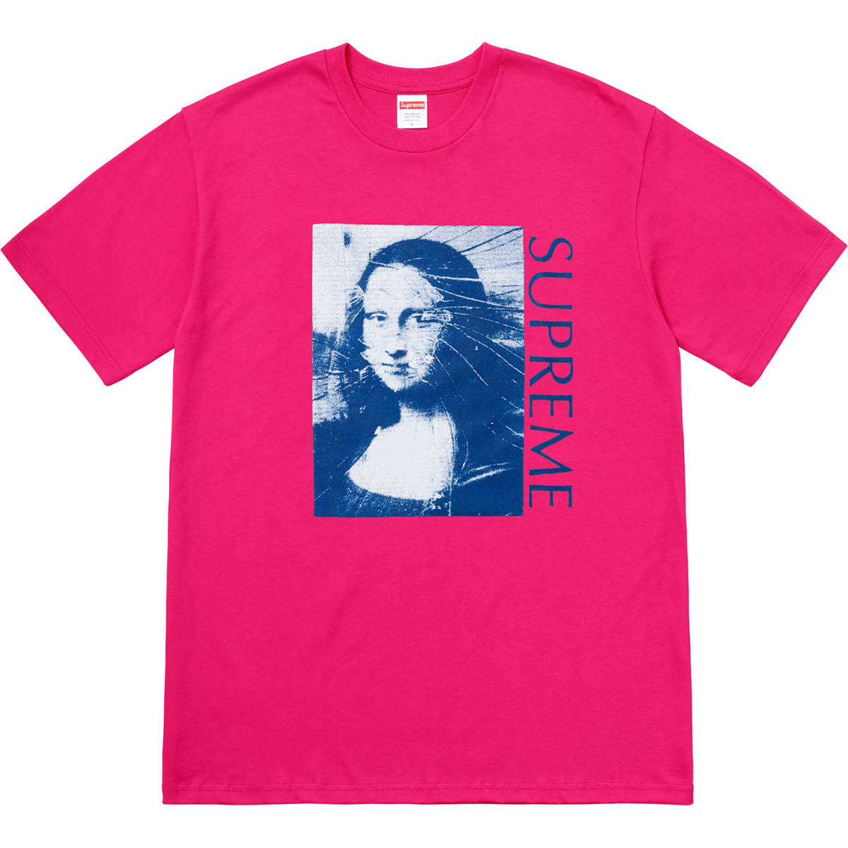 新品未使用】Supreme Mona Lisa Tee Hot Pink L www.bia-niger.com