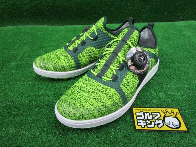 GK豊田▼ 新品414 【27.5cm】Lynx リンクス★SK-55★スパイクレスシューズ★グリーン★ダイヤル式★お値打ち♪オススメ♪