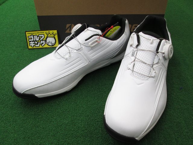 高価値セリー GK三好◆032【新品!!! 軽量ゴルフシューズ】ブリヂストン SHG350◆27.0cm◆WH/SV◆ホワイト/シルバー◆ゼロ・スパイクバイター ライト◆ 27.0cm 高価値セリー GK三好◆032【新品!!! 軽量ゴルフシューズ】ブリヂストン SHG350◆27.0cm◆WH/SV◆ホワイト/シルバー◆ゼロ・スパイクバイター ライト◆ 27.0cm
