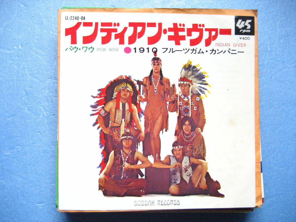 1910フルーツガムカンパニー　　インディアンギヴァー　 シングルEP　レコード _画像1