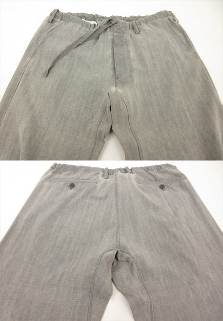 2011AW 【イッセイミヤケ ISSEY MIYAKE MEN】 マオカラー 4ボタン セットアップ スーツ (メンズ) 4 グレー系 ME13FD062 ●27HR2724_画像6