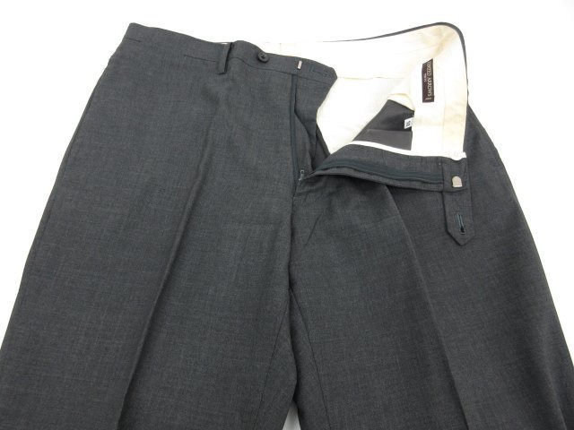 HH【ユナイテッドアローズ UNITED ARROWS】 シングル3ボタン段返り スーツ (メンズ) size52 グレー系 無地 1123-259-2838 ●28RMS5632_画像4