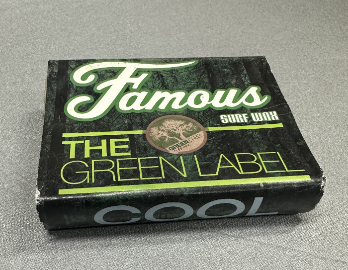 超お買い得品！数量限定！天然素材サーフワックス！ Famous Green Label フェイマス クール 1個  1の画像1