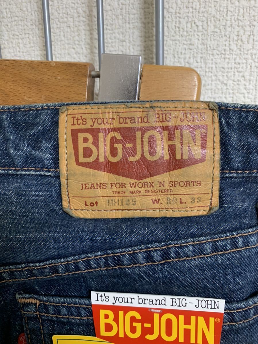 新品（タグ付き）［BIG-JOHN］デニムパンツ W30-L33 Y1330_画像4