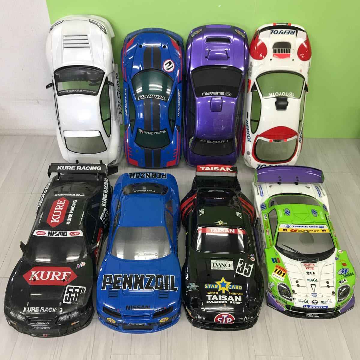 ⑦ ジャンク品 RC ラジコンカー ボディ パーツ 8点 まとめ売り 同梱