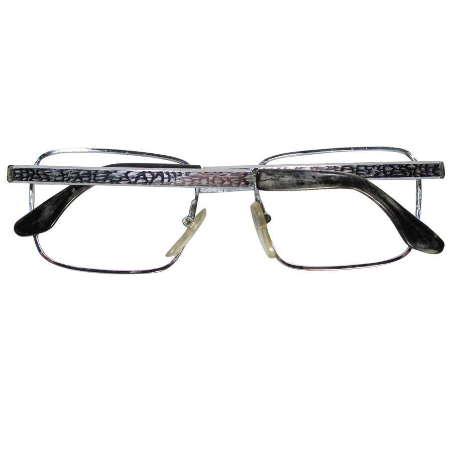 レア!! 1970年代 イタリア製 ヴィンテージ スクウェアー フレーム 70s 眼鏡メガネ Made in Italy 50/22/ 47_画像4