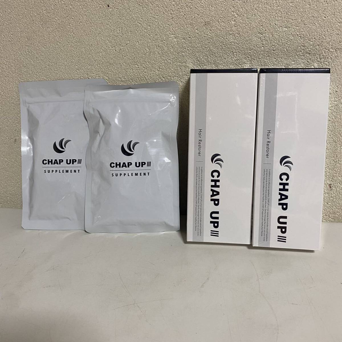 売切り！未使用品 CHAP UP / チャップアップ 薬用育毛剤 120ml×2 薬用