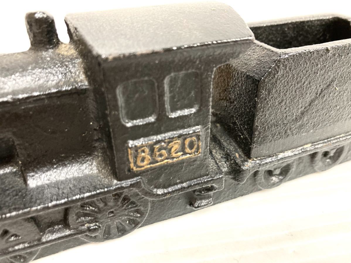 希少！◆蒸気機関車 8620◆無煙化記念 国鉄四国支社 1970.4.1 鋳物模型 記念品 灰皿 ダイカストの画像2
