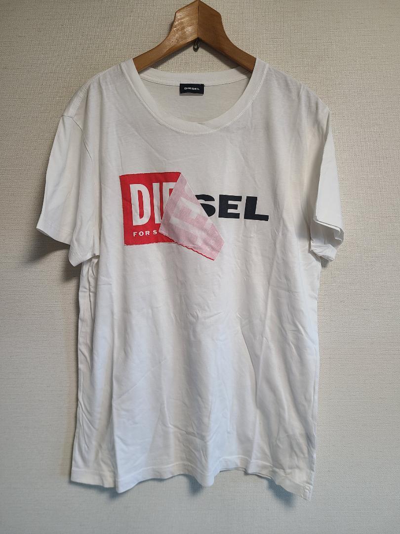 ディーゼル DIESEL Tシャツ 半袖 カットソー ロゴ プリント デザイン_画像1