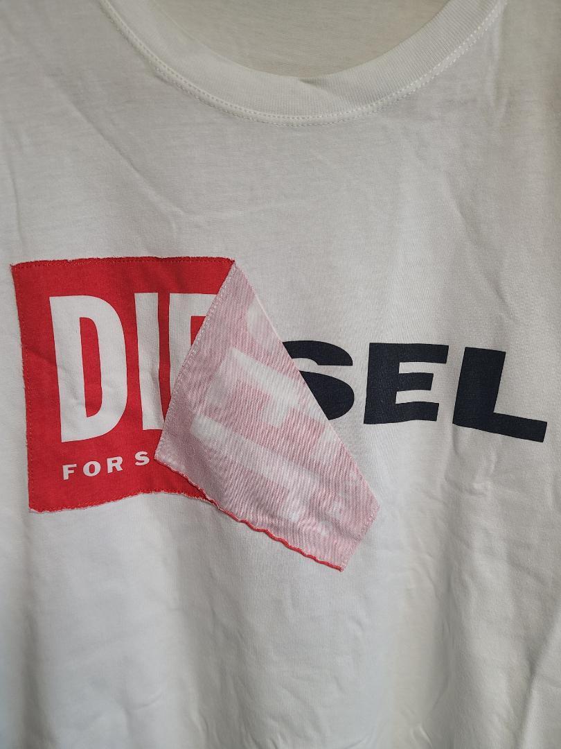 ディーゼル DIESEL Tシャツ 半袖 カットソー ロゴ プリント デザイン_画像3
