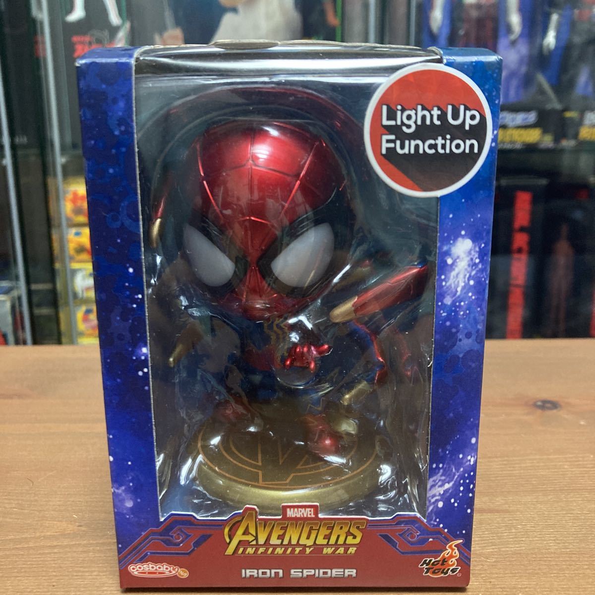 rqc ホットトイズ HOTTOYS コスベイビー IRON SPIDER MARVEL アイアン