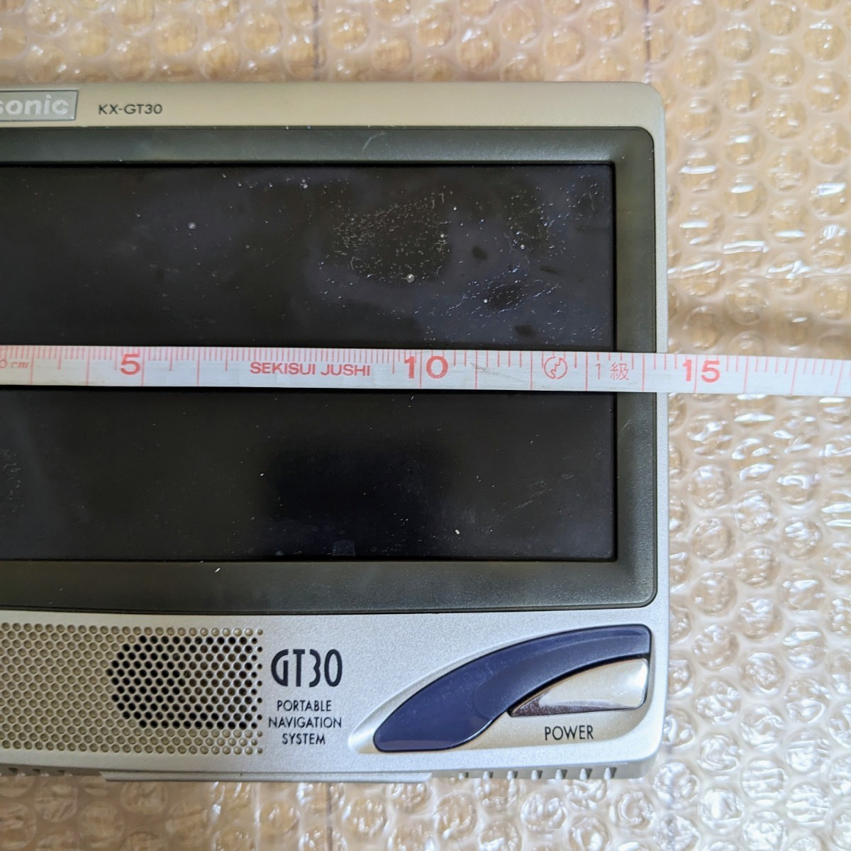 Panasonic　KX-GT30Z ポータブルナビゲーションシステム　インターネット機能一体型ナビ　動作未確認　ジャンク扱い現状品_画像4