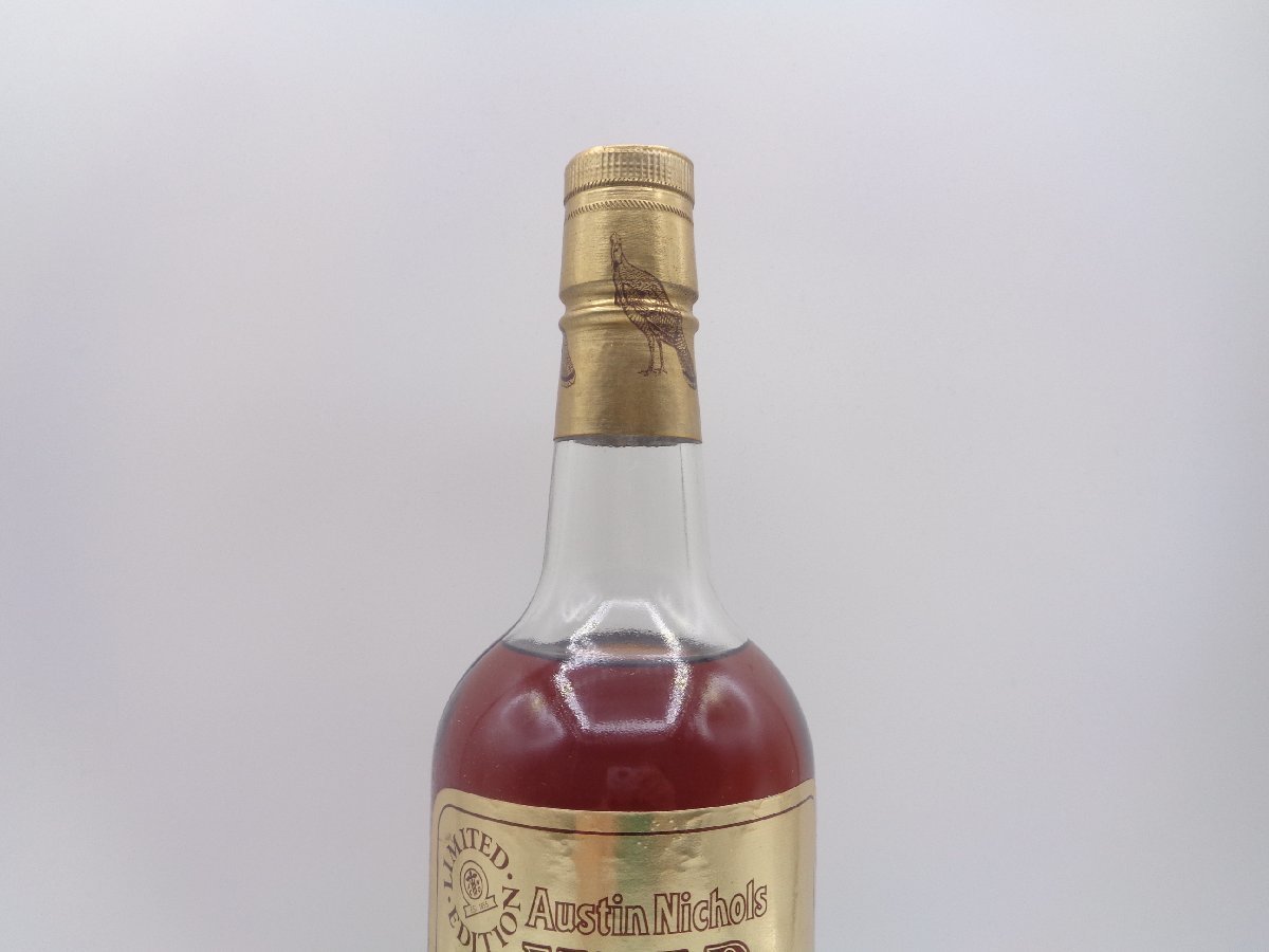 WILD TURKEY 12年 ワイルド ターキー リミテッド エディション ゴールド バーボン ウイスキー 750m 50,5％ 箱入 未開封 古酒 P16440の画像7