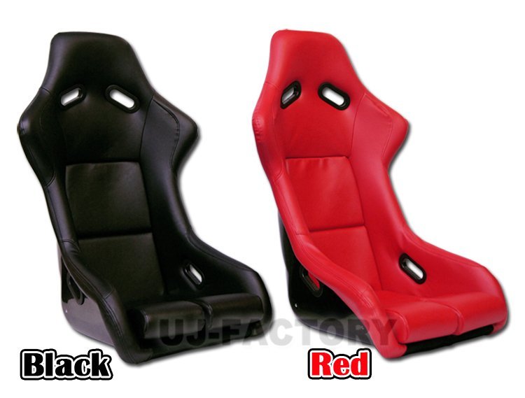 【即納！】★RECARO SP-Gタイプ（SPGタイプ）フルバケットシート/PUレザー・ブラック【1脚】★リブ構造で強度を確保！人気モデル♪_※カラーラインナップ（参考画像）