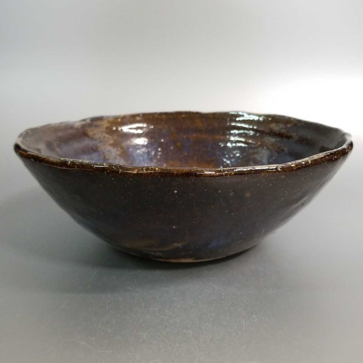  star 44) Hagi . mountain root Kiyoshi . blue Hagi deep pot large bowl salad bowl unused new goods including in a package welcome 