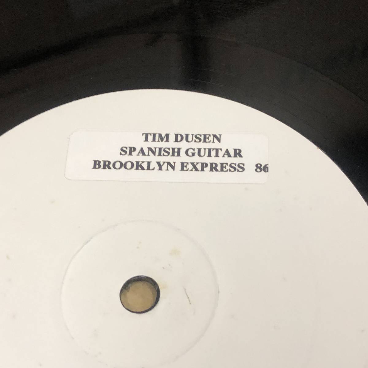 TIM DUSEN - Spanish guitar / Brooklyn Express 86 　(A4)_画像2