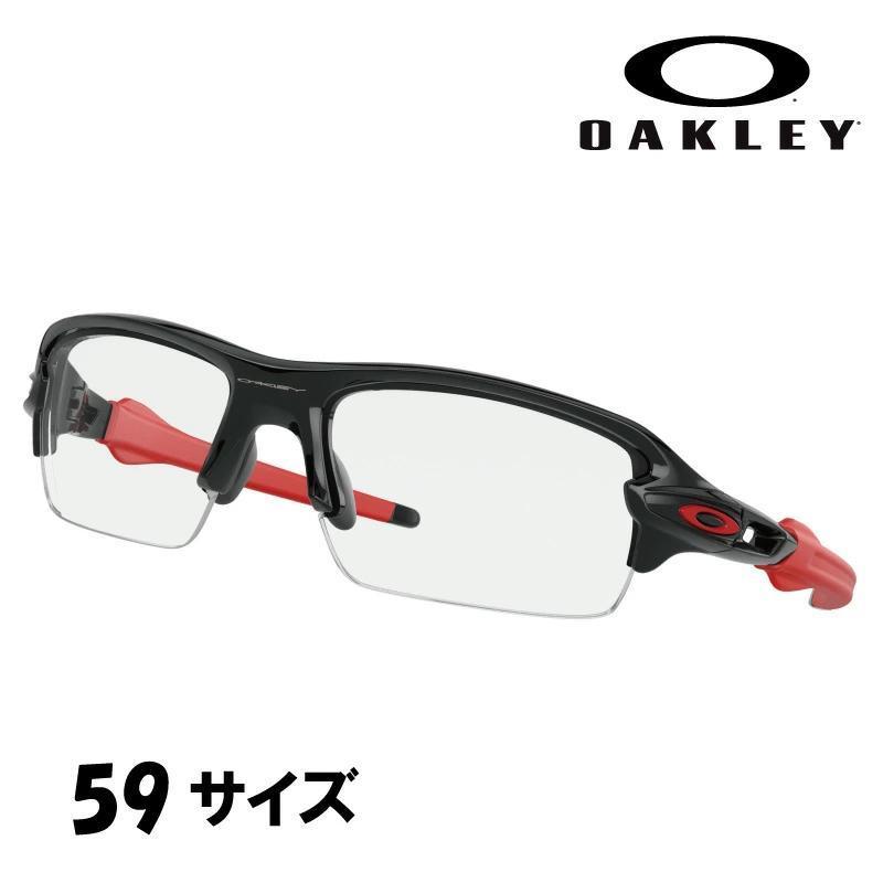 正規 オークリー OAKLEY 新品激安 FLAK レッド ブラック RX XS セル