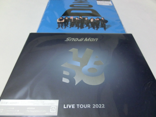 JChere雅虎拍卖代购：Snow Man LIVE TOUR 2022 Labo. 初回盤D