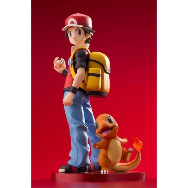ポケモンフィギュア コトブキヤ 限定 レッド with ヒトカゲ ポケモンフィギュア コトブキヤ 限定 レッド with ヒトカゲ