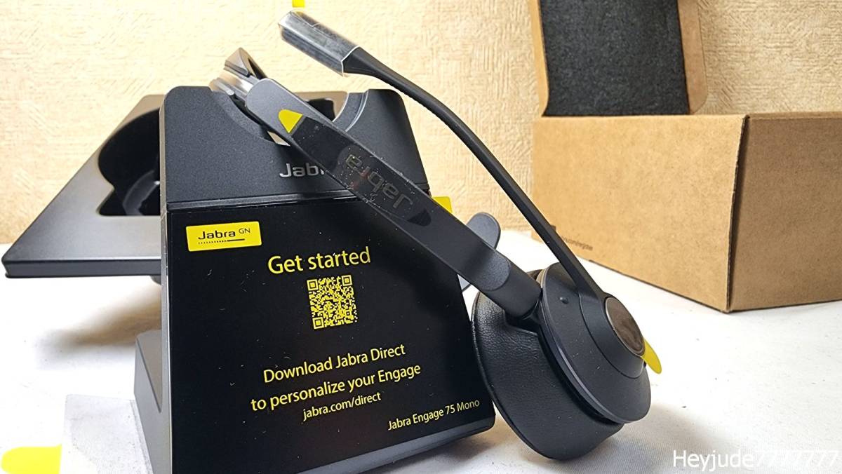 新規購入 ワイヤレス ノイズキャンセリング 片耳 充電スタンド ヘッド