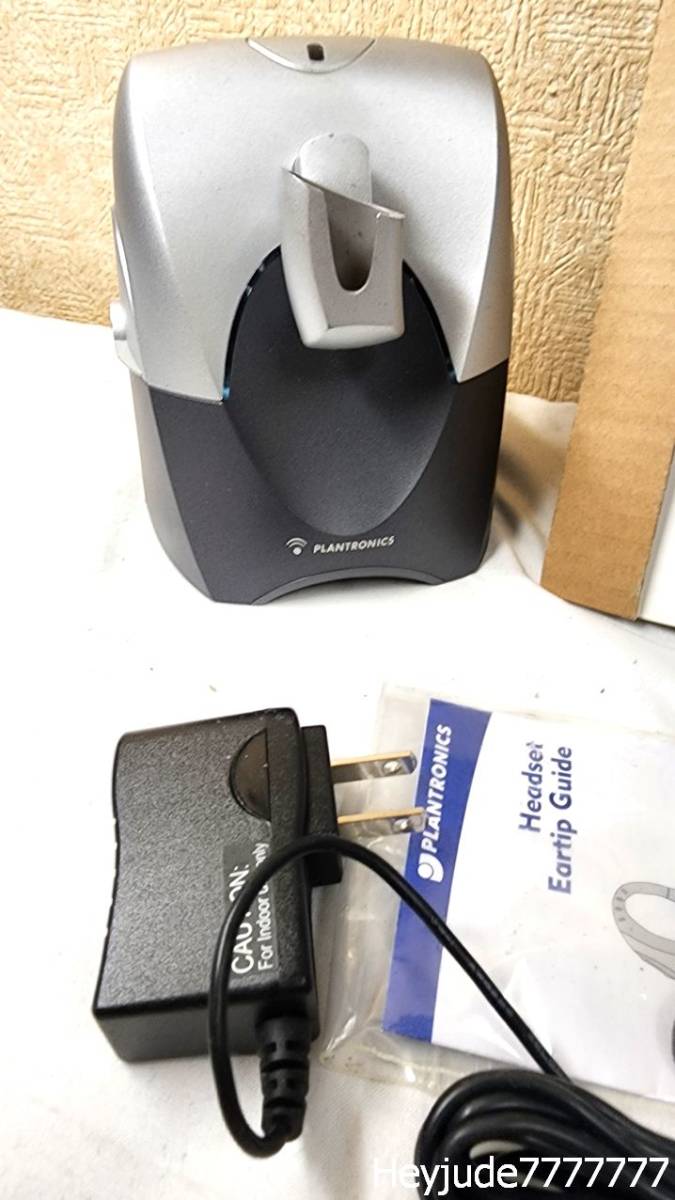 【 訳あり/ほぼ新品/新古品/ジャンク扱い 】 Plantronics Voyager 510 SL ワイヤレス ヘッドセット システム　Bluetooth プラントロニクス_画像3