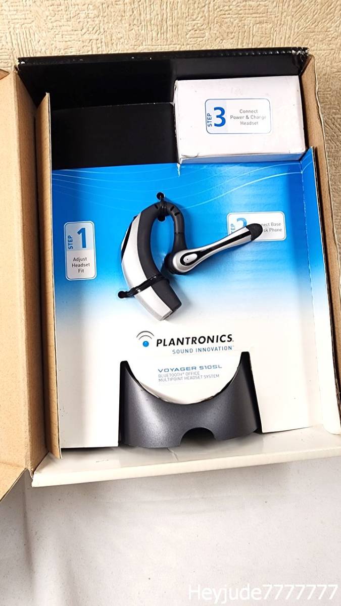 【 訳あり/ほぼ新品/新古品/ジャンク扱い 】 Plantronics Voyager 510 SL ワイヤレス ヘッドセット システム　Bluetooth プラントロニクス_画像10