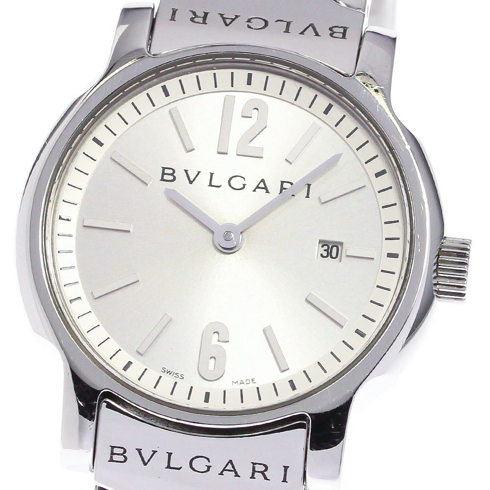 ブルガリ BVLGARI ST29S ソロテンポ デイト クォーツ レディース _754070