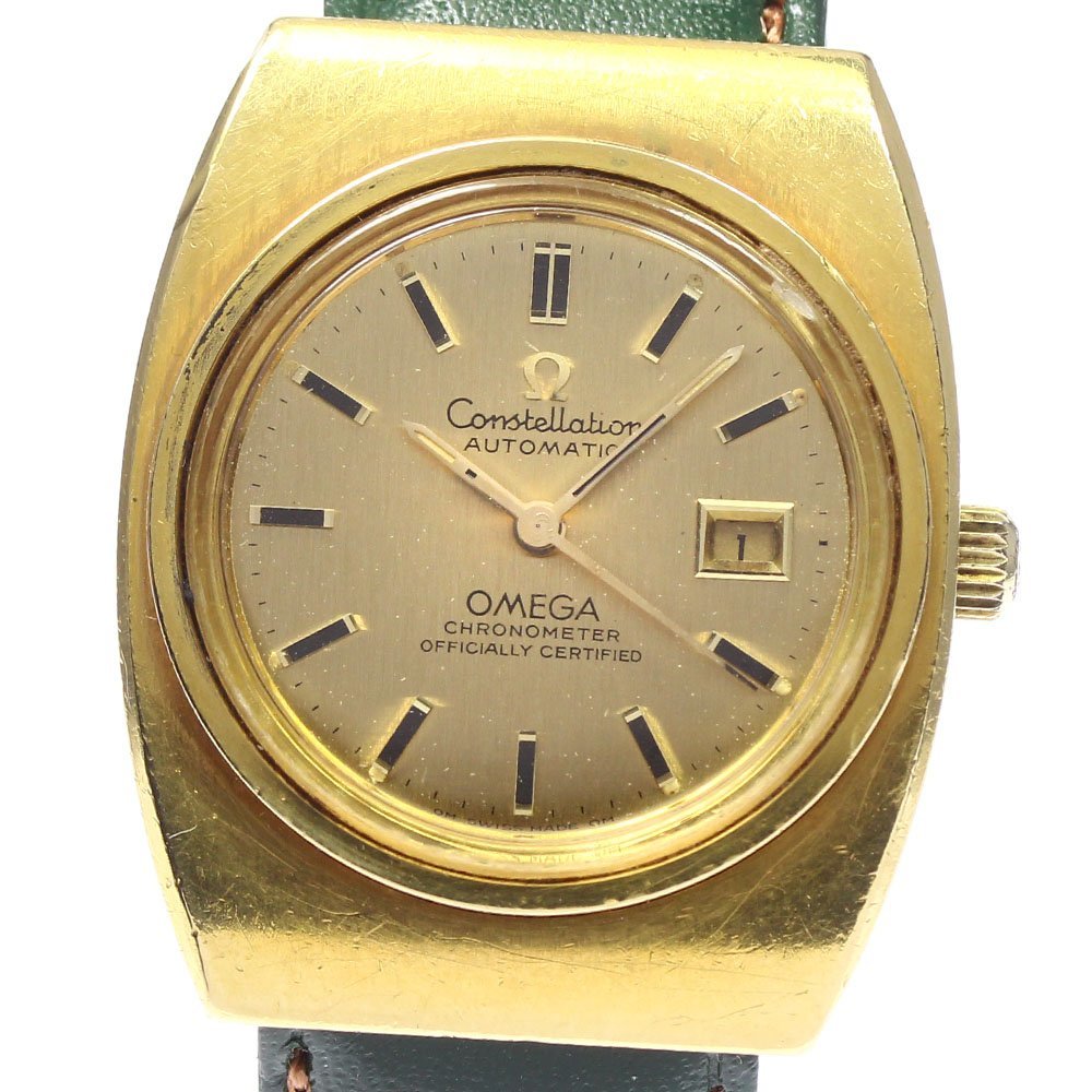 【売り切り御免!】 コンステレーション 【OMEGA】オメガ K18YG レディース_718708【ev15】 自動巻き 568.015 cal.682 コンステレーション 【売り切り御免!】 コンステレーション 【OMEGA】オメガ K18YG レディース_718708【ev15】 自動巻き 568.015 cal.682 コンステレーション