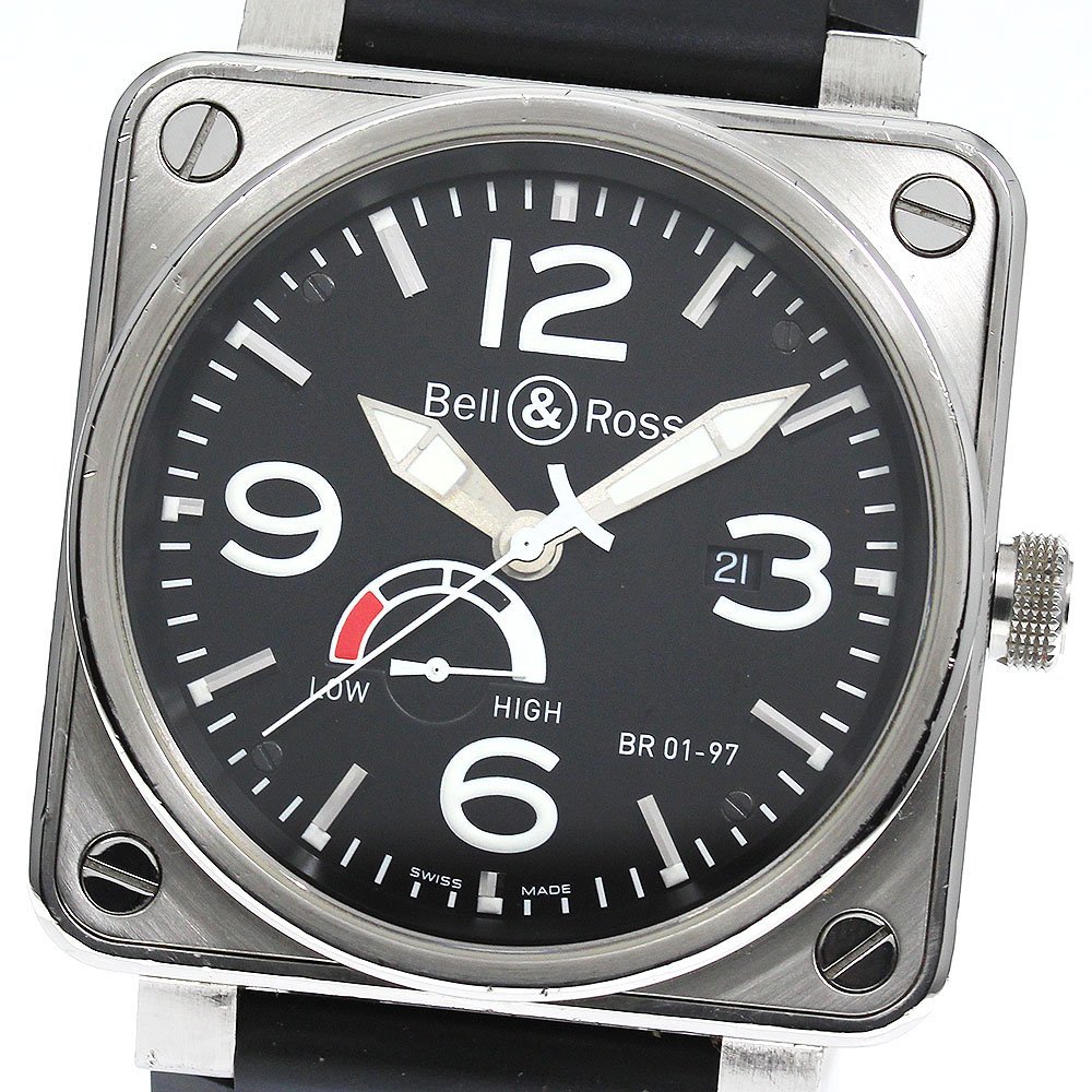 大量入荷 マルシェ ド リザーブ BR01-97 Bell&Ross ベル&ロス デイト
