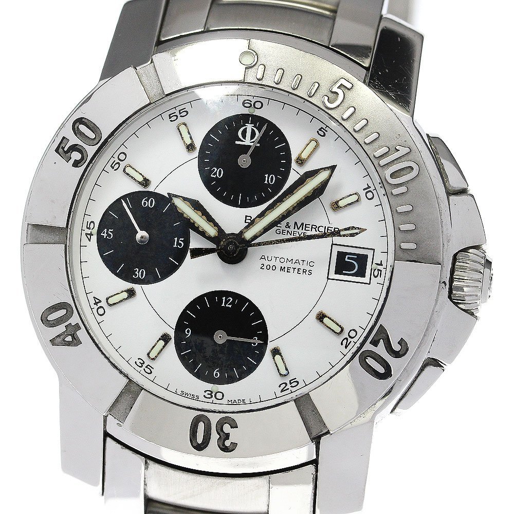 【限定価格セール!】 MOA08490 Mercier & Baume ボーム&メルシェ 訳あり ケープランド _748637 メンズ 自動巻き クロノグラフ ボーム&メルシエ 【限定価格セール!】 MOA08490 Mercier & Baume ボーム&メルシェ 訳あり ケープランド _748637 メンズ 自動巻き クロノグラフ ボーム&メルシエ