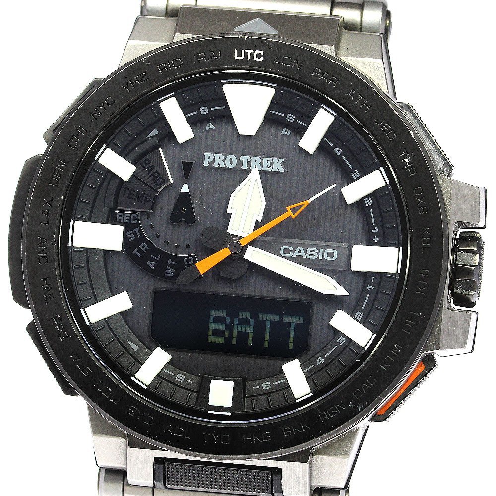 安いそれに目立つ プロトレック PRX-8000T-7AJF CASIO カシオ マナスル