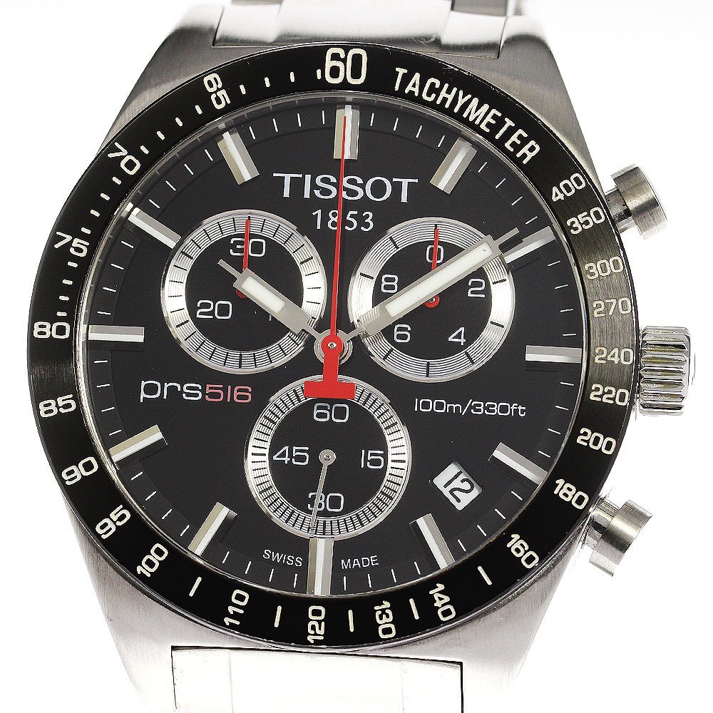 ティソ TISSOT T044417A T-スポーツ クロノグラフ クォーツ メンズ _759808