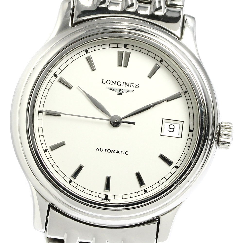 LONGINES ロンジンクラシックデイト L4.636.2 クォーツメンズ-